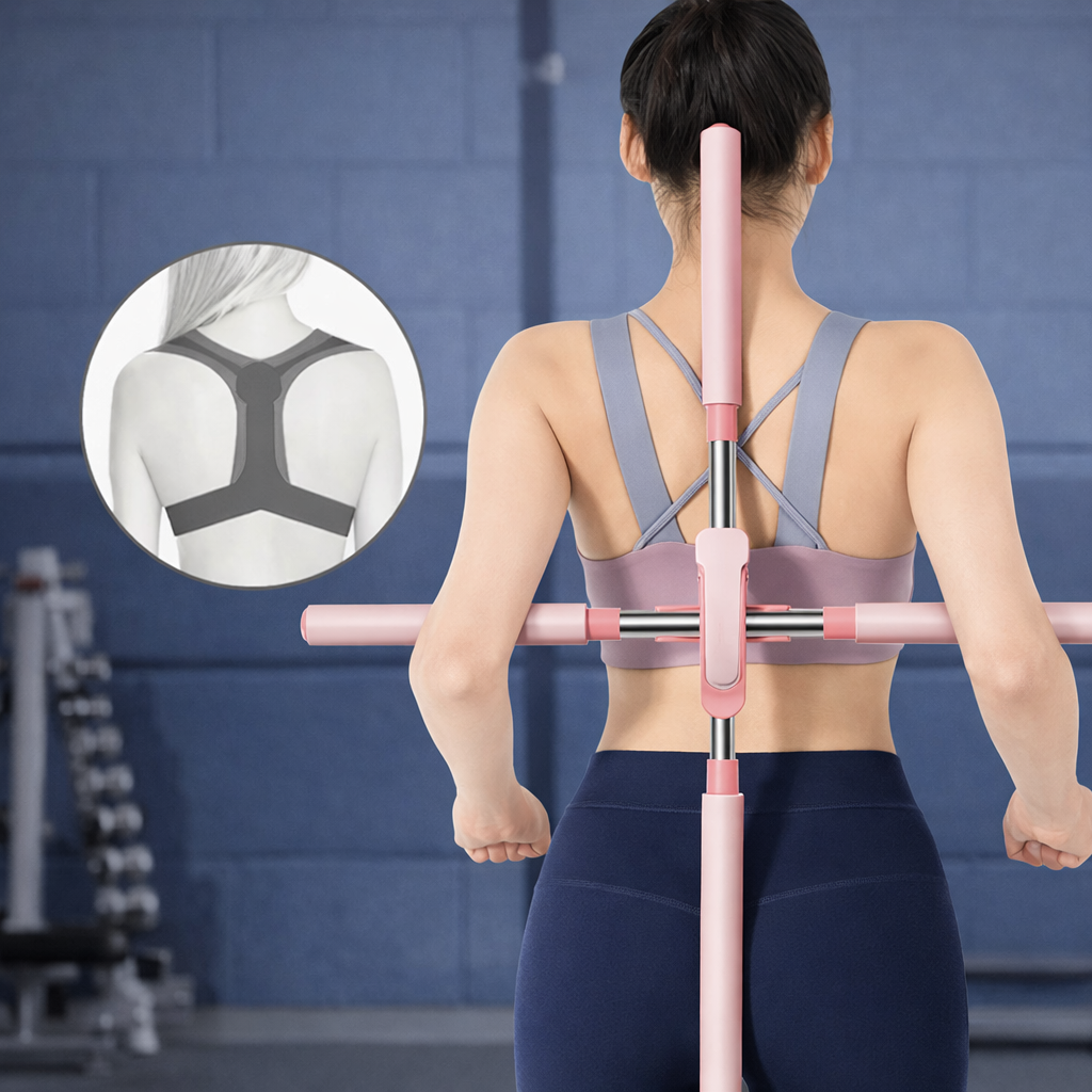 Yoga Posture Alignment Stick – Adjustable Stainless Steel
