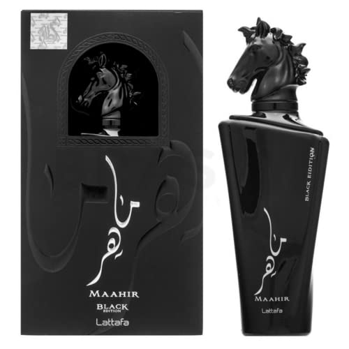 Lattafa Maahir Black Edition for Unisex Eau De Parfum Spray 100ml